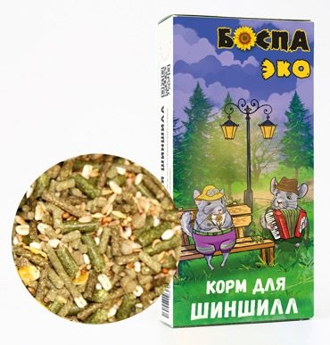 БОСПА ЭКО Корм для шиншилл